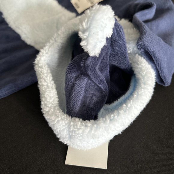 First Impressions Blue & White 2-pc unisex 3-6 Months Onesie - Picture 3 of 4